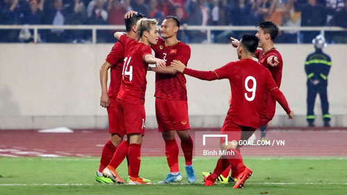 ĐT Việt Nam kết thúc năm 2019 với vị trí thứ 94 trên bảng xếp hạng FIFA