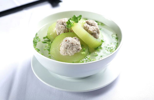Hướng dẫn làm món canh bí đao nhồi thịt