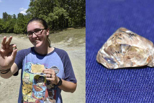 Đi chơi công viên, bỗng dưng nhặt được viên kim cương tiền tỷ