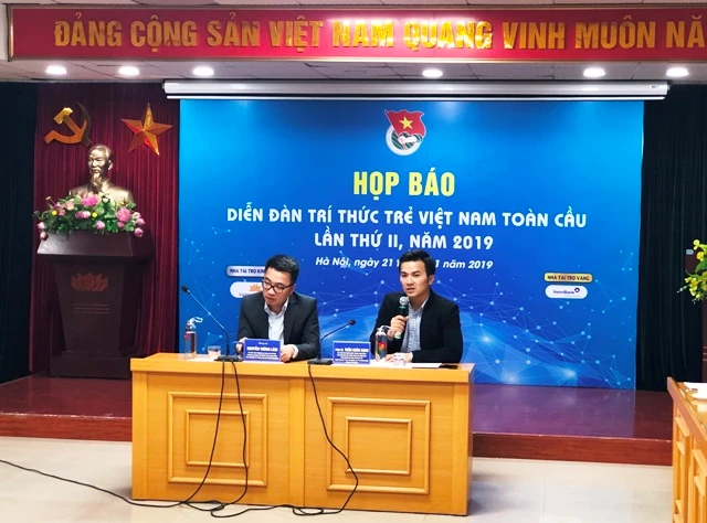 Họp báo giới thiệu Diễn đàn Trí thức trẻ Việt Nam toàn cầu lần thứ II, năm 2019 