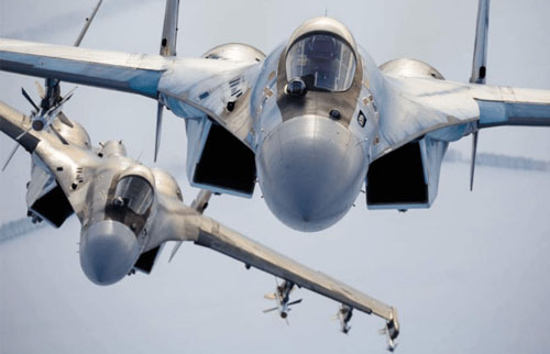 "Tử thần" Su-35 Nga vừa đánh chặn tiêm kích Israel tập kích vào Damascus?