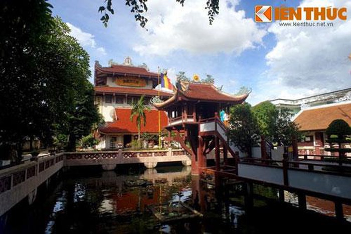 Độc đáo những ngôi chùa Một Cột không nằm ở Hà Nội