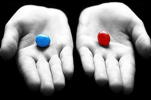 Người mù đã làm cách nào để uống đúng 2 viên thuốc có màu khác nhau?