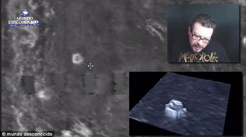 Sửng sốt phát hiện tòa nhà giống UFO trên sao Kim