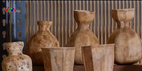 Độc đáo cốc cà phê hữu cơ từ trái bầu