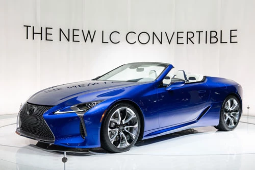 4. Lexus LC 500 Convertible 2020.