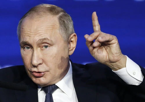 Tổng thống Nga Vladimir Putin. (Ảnh: AP)