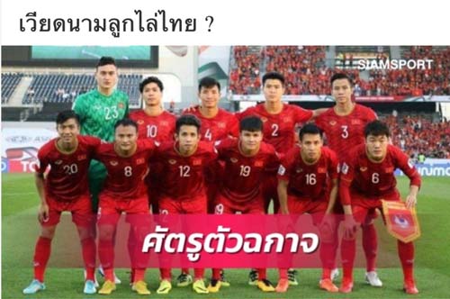 Báo Thái Lan: 'Đừng xem thường Việt Nam tại SEA Games 30'