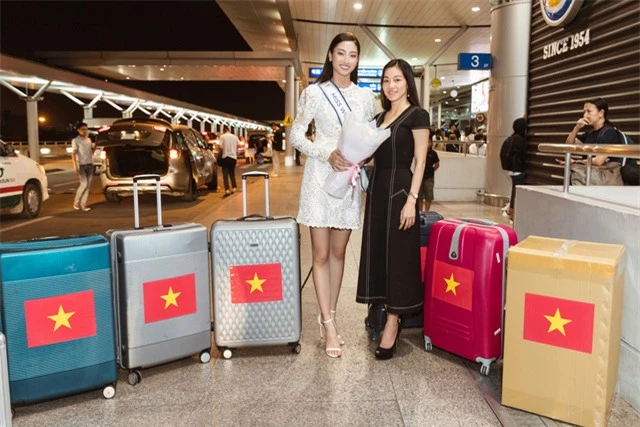 Hoa hậu Lương Thùy Linh chính thức lên đường sang Anh dự thi Miss World 2019 - Ảnh 9.