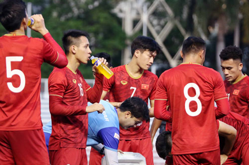 U22 Việt Nam tập làm quen sân Rizal Memorial