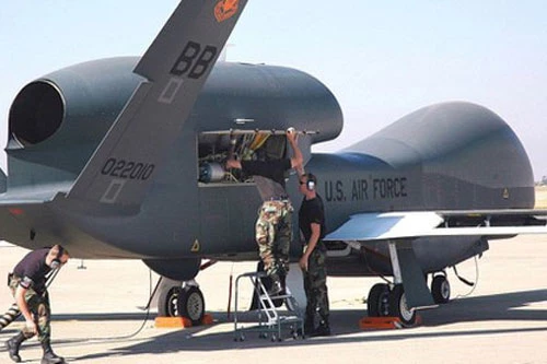 UAV RQ-4 Global Hawk của không quân Mỹ. (Ảnh: CCO)