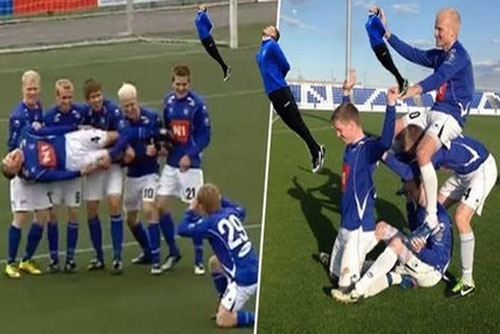 ‘Chết cười’ với những tình huống ăn mừng bàn thắng ‘khó đỡ’ nhất trong lịch sử bóng đá