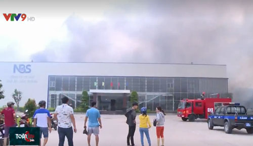 Cháy xưởng may tại Sóc Trăng, thiệt hại ước gần 180 tỷ đồng