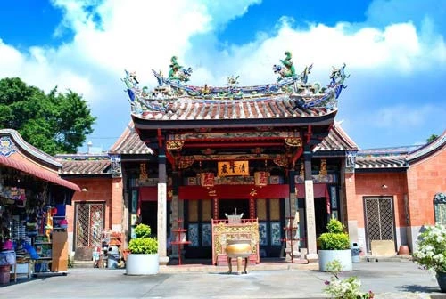 Ngôi đền ở Penang ở Malaysia.