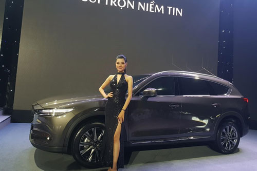 Giá xe Mazda CX-8 giảm 50 triệu đồng, cạnh tranh Toyota Fortuner, Ford Everest