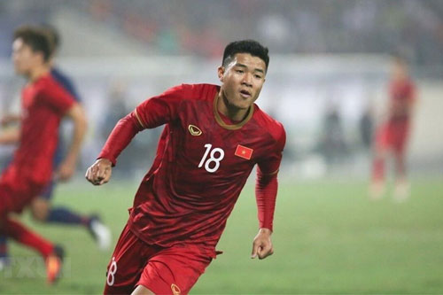 CLIP: Đức Chinh mở tỷ số cho U22 Việt Nam