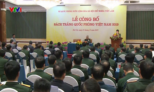 Công bố Sách trắng Quốc phòng Việt Nam năm 2019