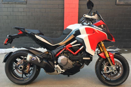 4. Ducati Multistrada 1260 Pikes Peak 2019 (giá: 25.590 euro).