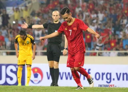 HLV Brunei nể sợ trước sức mạnh của U22 Việt Nam - Ảnh: Thể thao 247.