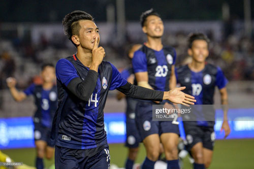 CLIP: U22 Philippines may mắn thoát thua trước U22 Campuchia