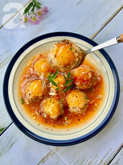 Mẹ chồng tôi có cách làm xíu mại trứng muối ngon số 1, cả nhà ai cũng ghiền