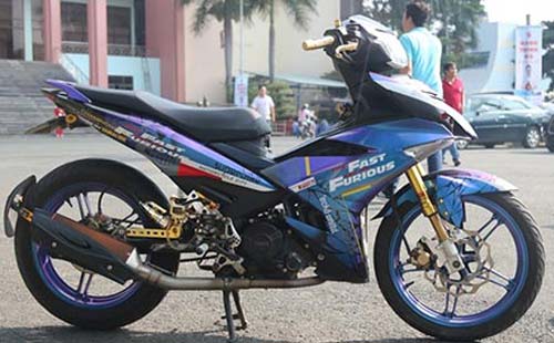 Yamaha Exciter 150 2019 độ 'chất ngất' với bộ cánh Fast and Furious khiến dân mạng phát cuồng