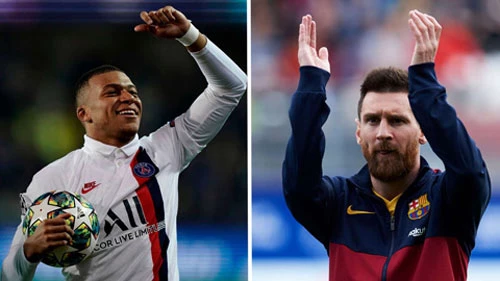 Mbappe ủng hộ Messi giành Quả bóng vàng