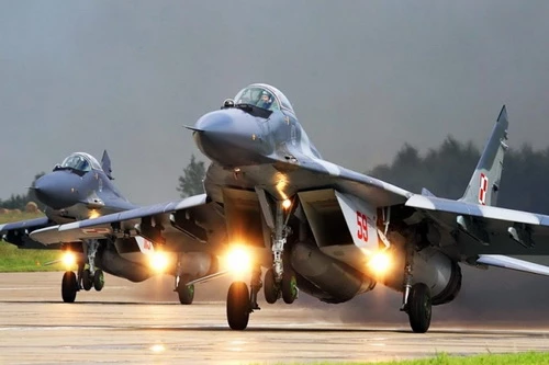Tiêm kích hạng nhẹ MiG-29 Fulcrum của Không quân Ba Lan. Ảnh: Avia.pro.