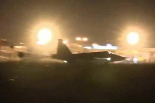 Máy bay chiến đấu của Không quân Nga hoạt động tại Syria. Ảnh: Al Masdar News.