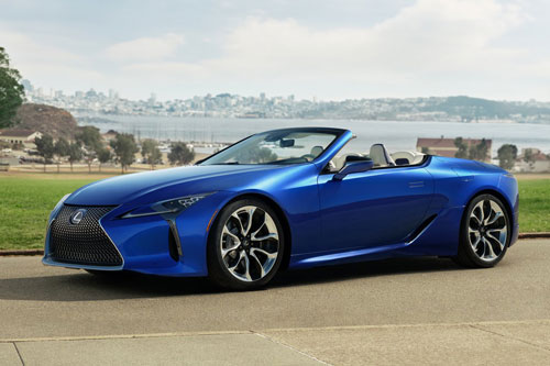 Cận cảnh Lexus LC500 Convertible 2021: Công suất 471 mã lực, đóng/mở mui 15 giây