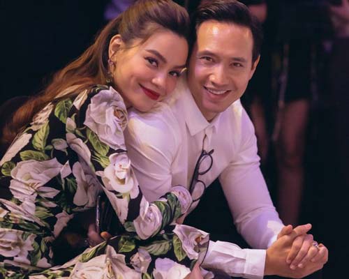 Hồ Ngọc Hà tình tứ bên Kim Lý tại show diễn thời trang của Lệ Quyên