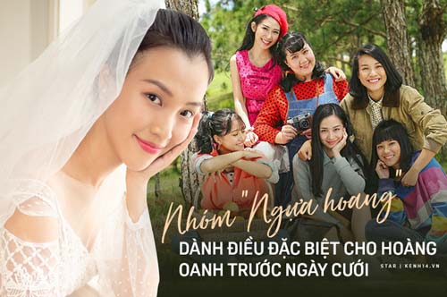 Nhóm "Ngựa hoang" gửi lời chúc Hoàng Oanh trước hôn lễ: Jun Vũ cáo lỗi, các thành viên đều chuẩn bị quà độc