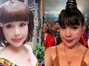 "Em bé Hà Nội" Lan Hương chụp ảnh bằng camera thường, tự khen mình ngoài đời đẹp hơn nhưng chiếc cằm vẫn nhọn kỳ lạ