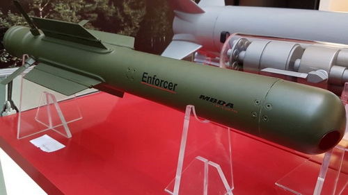 MBDA giới thiệu phiên bản phóng từ trên không của tên lửa Enforcer