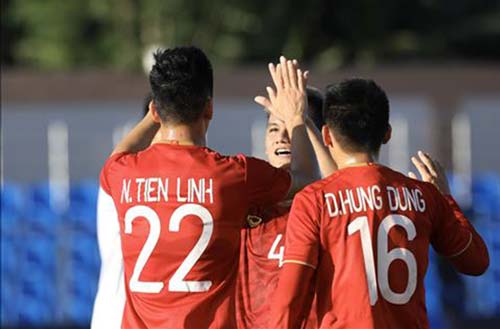 Chấm điểm U22 Việt Nam vs U22 Lào: 'Sát thủ' Tiến Linh lên tiếng