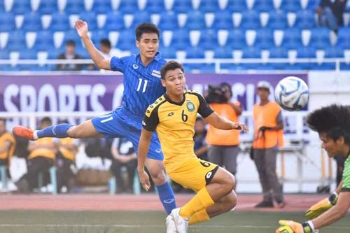 U22 Thái Lan huỷ diệt U22 Lào tại SEA Games 30.