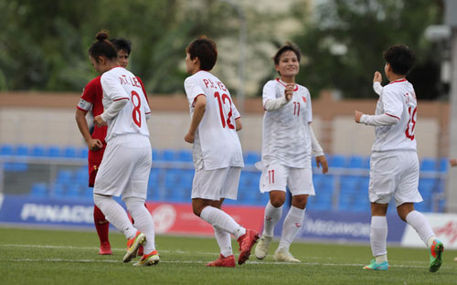 Đội tuyển nữ Việt Nam có quãng nghỉ dài trước vòng bán kết