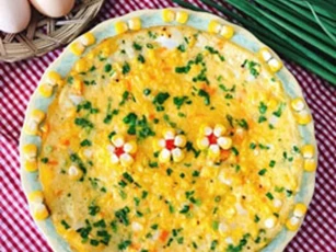 Tan sở làm trứng chiên ngô nhanh gọn mà ngon tuyệt cú mèo