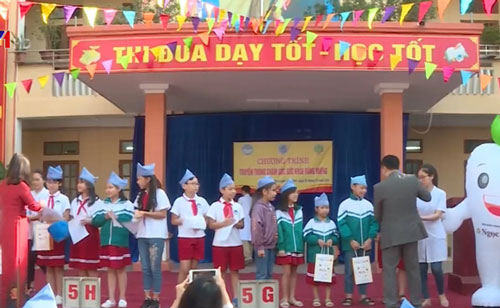 50% trường học tại Việt Nam chưa có cán bộ phụ trách Nha học đường