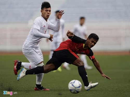 U22 Myanmar có được chiến thắng tiếp theo ở SEA Games 30. Ảnh: Zing.