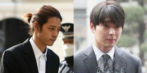 Jung Joon Young, Choi Jong Hun chịu án tù