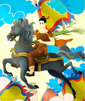 Hé lộ nữ tình báo giúp Thánh Gióng phá tan giặc Ân