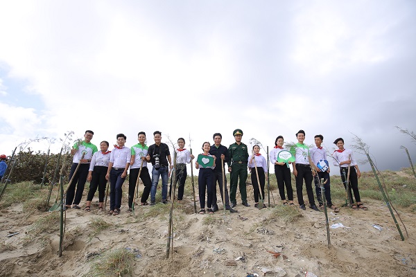 Quỹ 1 triệu cây xanh trồng cây tại Di tích cách mạng Núi Bà - Bình Định