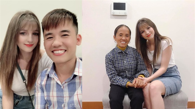 Bà Tân Vlog cùng con trai chụp ảnh với gái xinh, dân mạng đồn thổi "Bà có con dâu mới rồi"