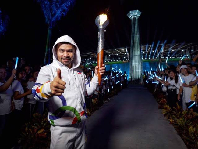Câu chuyện "cổ tích" về Manny Pacquiao - người thắp đài lửa khai mạc SEA Games 30