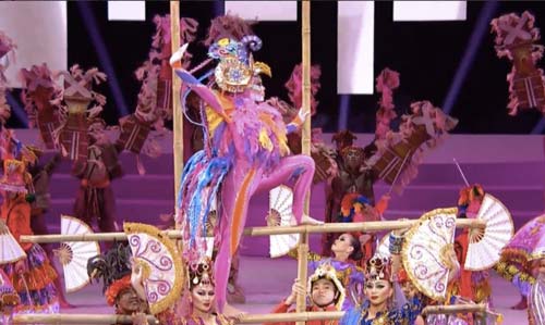 Bữa tiệc âm thanh và ánh sáng đã được Philippines thể hiện trong lễ khai mạc SEA Games 30