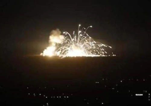 Một vụ không kích mà Israel thực hiện nhằm vào ngoại ô thủ đô Damascus