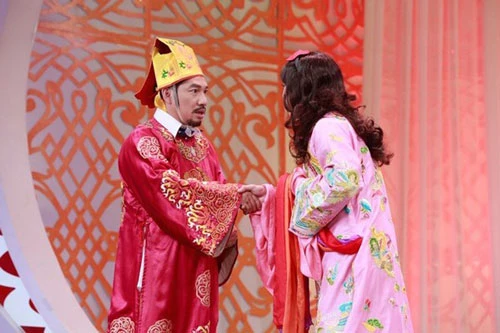 Nghệ sĩ Quang Thắng từng diễn chung với nhiều nghệ sĩ của Nhà hát kịch Hà Nội.