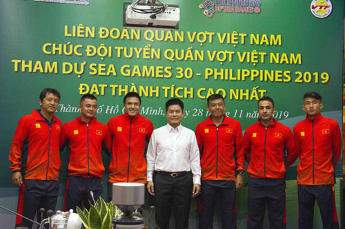 SEA Games 30: Quần vợt Việt Nam đặt mục tiêu giành HCV đầu tiên trong lịch sử