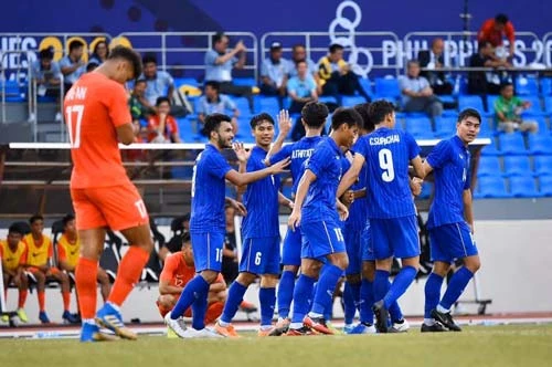 U22 Thái Lan có chiến thắng thứ 2 liên tiếp tại SEA Games 30. Ảnh: ThailandNTOFFICIAL.